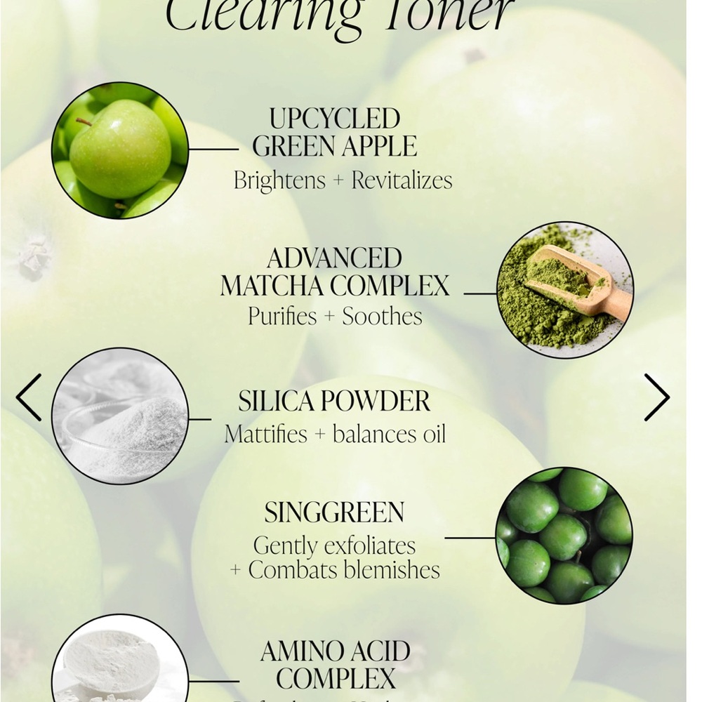 Byroe Apple Matcha Tea Clearing Toner, 115 ml - Picture 7 of 8
